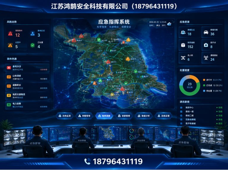 伊犁应急指挥系统展示图